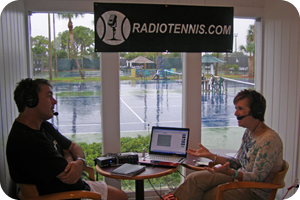 Cindy Brinker Simmons on Radio Tennis