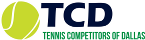 white TCD logo